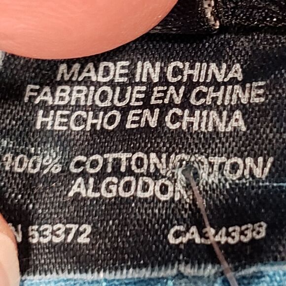 ☔️🔹️French Connection Blue Zippered Utility Jacket Size 8 - Picture 14 of 16